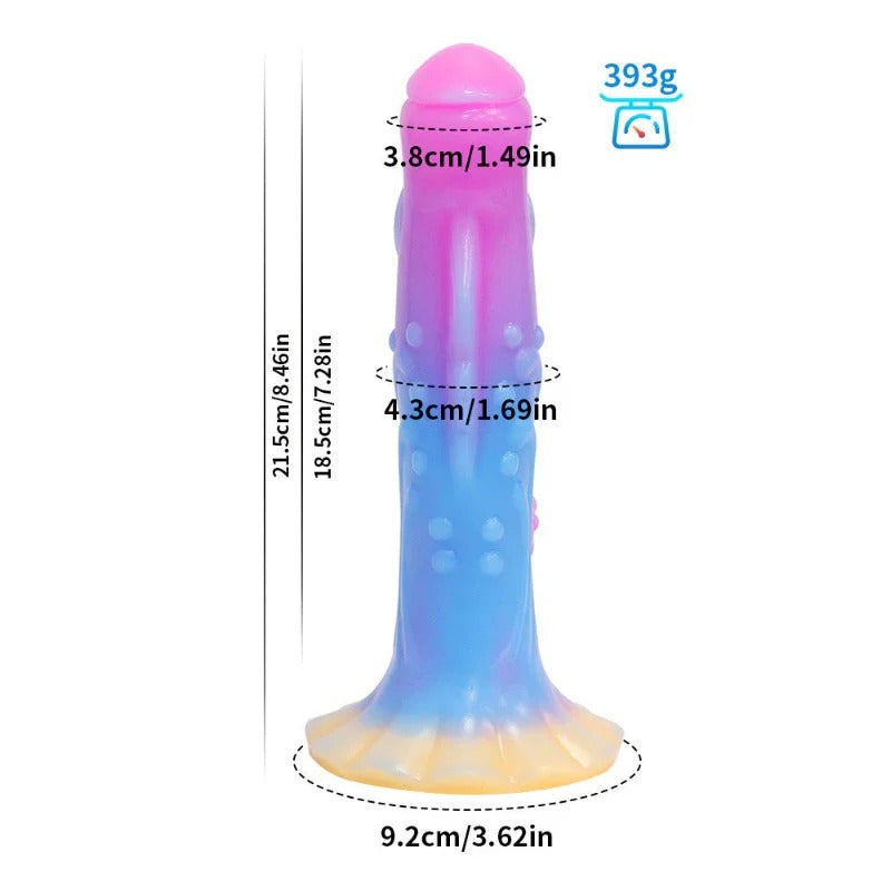 Moremorelove 5-Model Silicone Fluorescent Dildo – Comfortable & Easy to Climax Adult Sex Toy