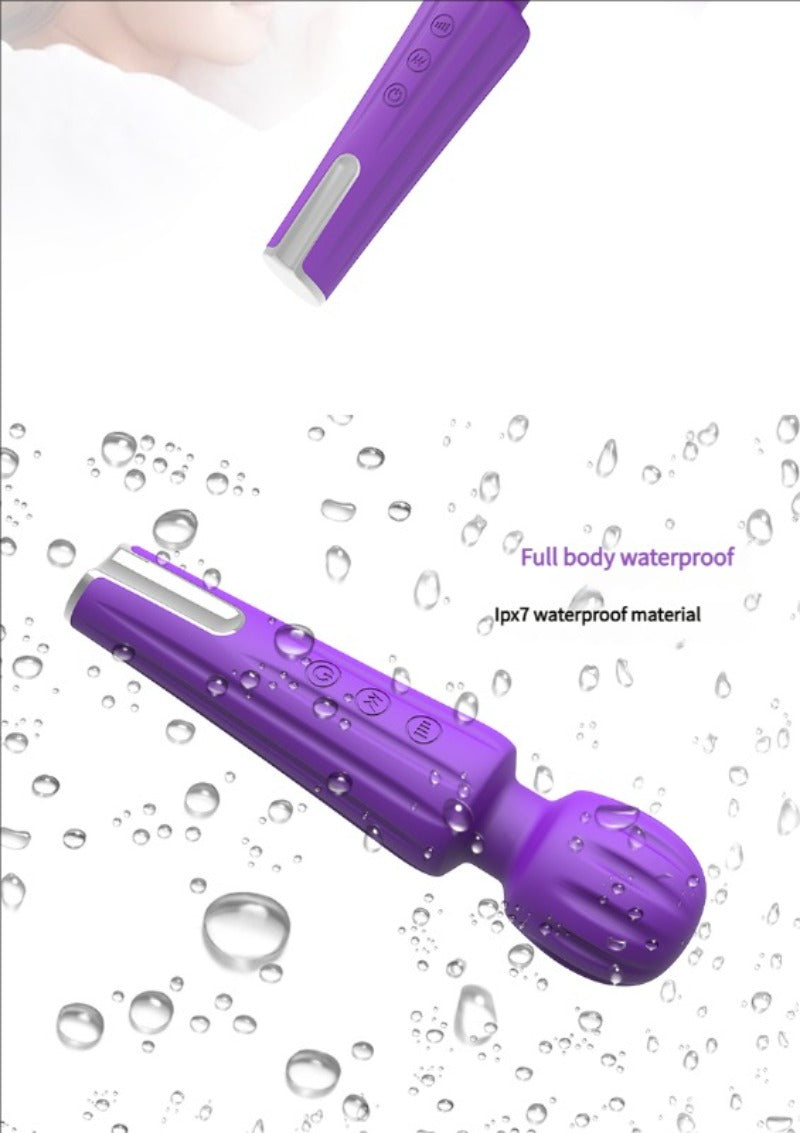 Moremorelove AV Vibrating G-Spot & Clitoral Stimulator Vibrator – Mini Electric Edition for Intense Female Pleasure