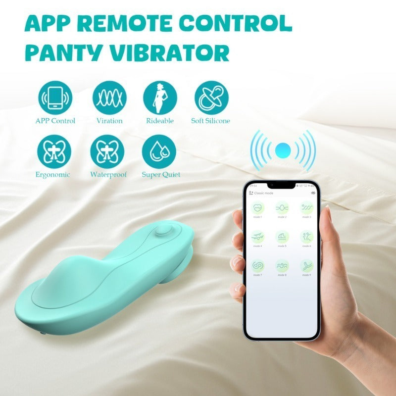 Moremorelove Remote Control Bullet Vibrator –9 frequency Silent & Discreet Wearable Sex Toy for Female Pleasure
