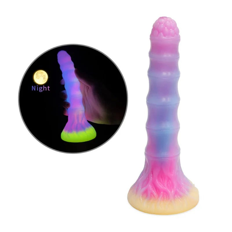 Moremorelove 5-Model Silicone Fluorescent Dildo – Comfortable & Easy to Climax Adult Sex Toy