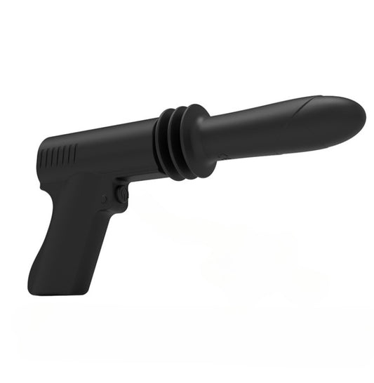 Moremorelove Portable Pistol-Shaped Sex Machine – Automatic Adult Toy with 4 Vibration Modes & Retractable Function for Men, Women, and Couples