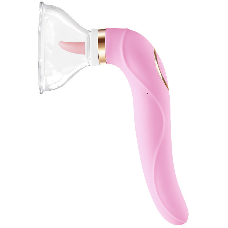 Clitoral Sucking & Licking Vibrator – G-Spot Stimulator with Suction Cup, Oral Tongue Vibration for Women’s Pleasure