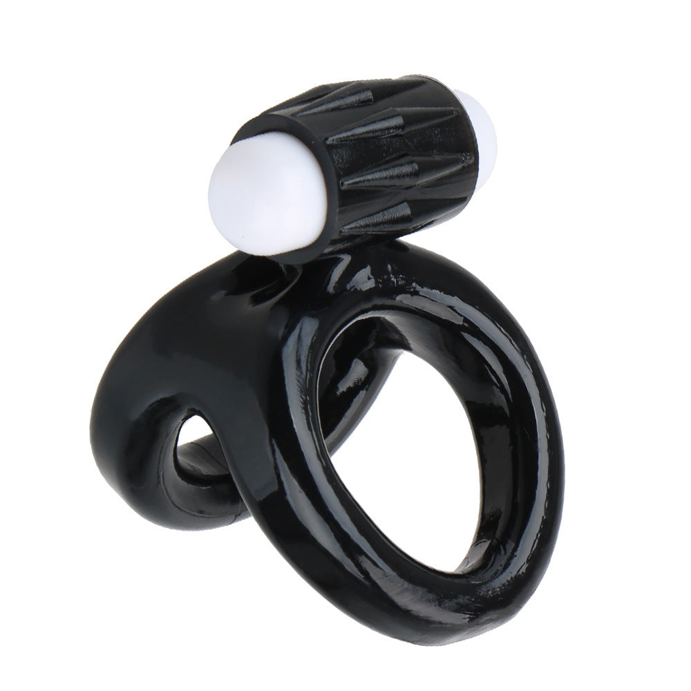 TPE Material Cock Rings & Locking Sperm Penis Ring – Delay Ejaculation Chastity Cage & Ball Stretch Sex Toy for Men