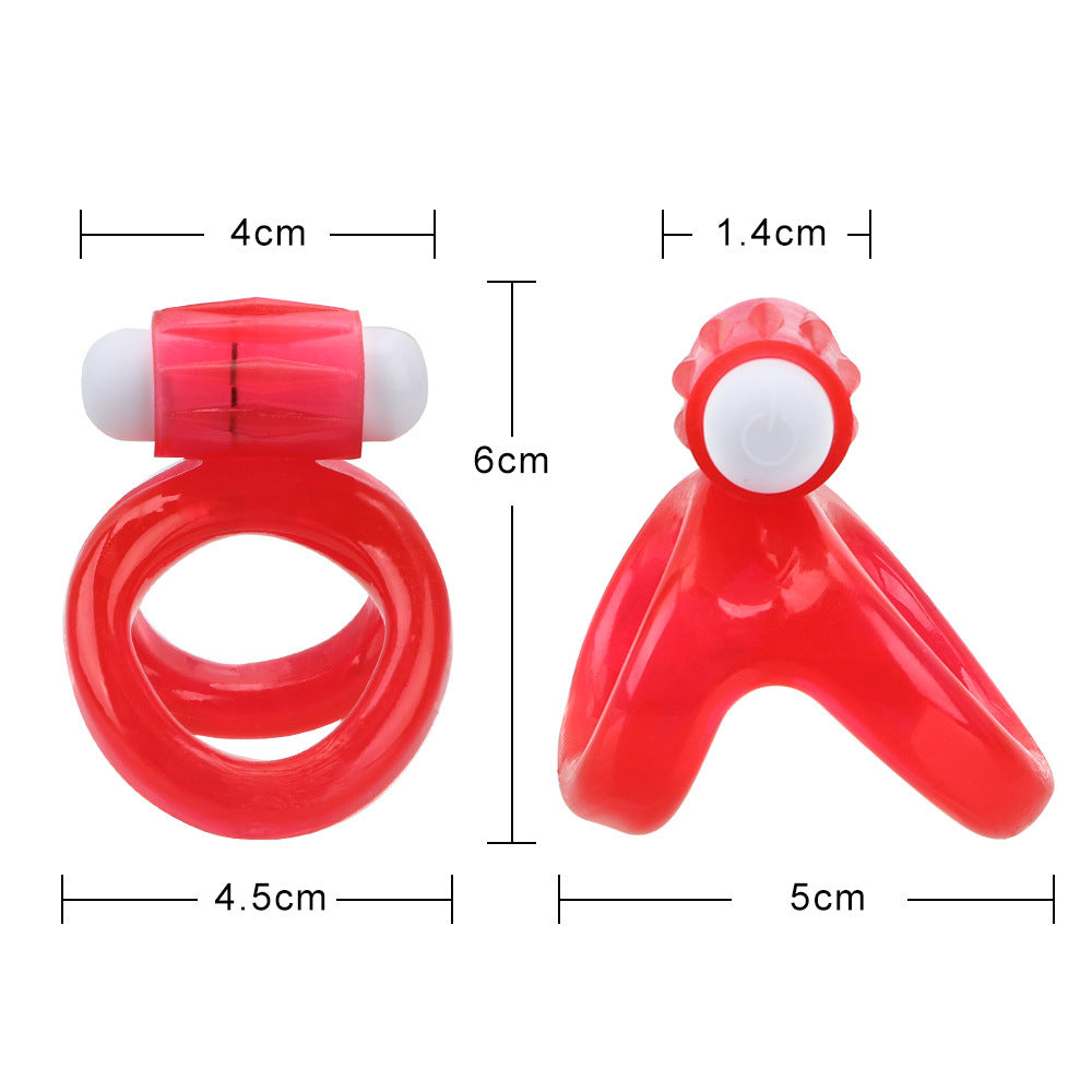 TPE Material Cock Rings & Locking Sperm Penis Ring – Delay Ejaculation Chastity Cage & Ball Stretch Sex Toy for Men