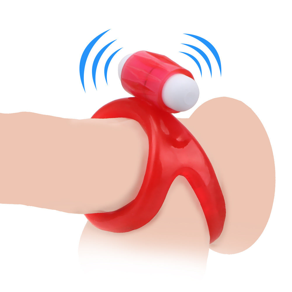 TPE Material Cock Rings & Locking Sperm Penis Ring – Delay Ejaculation Chastity Cage & Ball Stretch Sex Toy for Men