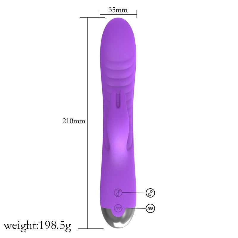 Moremorelove Multi-Function Rabbit Vibrator – 7 Powerful Modes, Dildo for G-Spot Stimulation