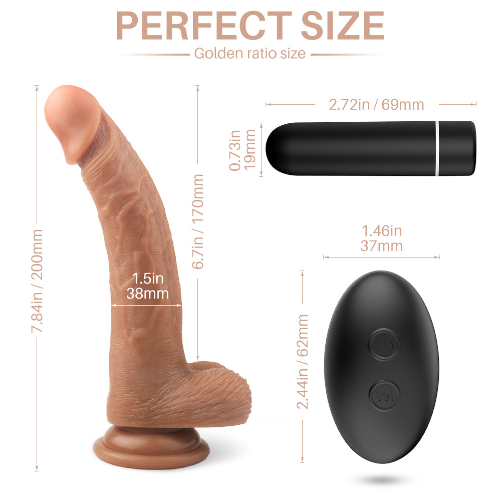 Moremorelove Wearable Dildo – 9 Vibration Modes, Rechargeable Bullet for Deep, Hands-Free Pleasure