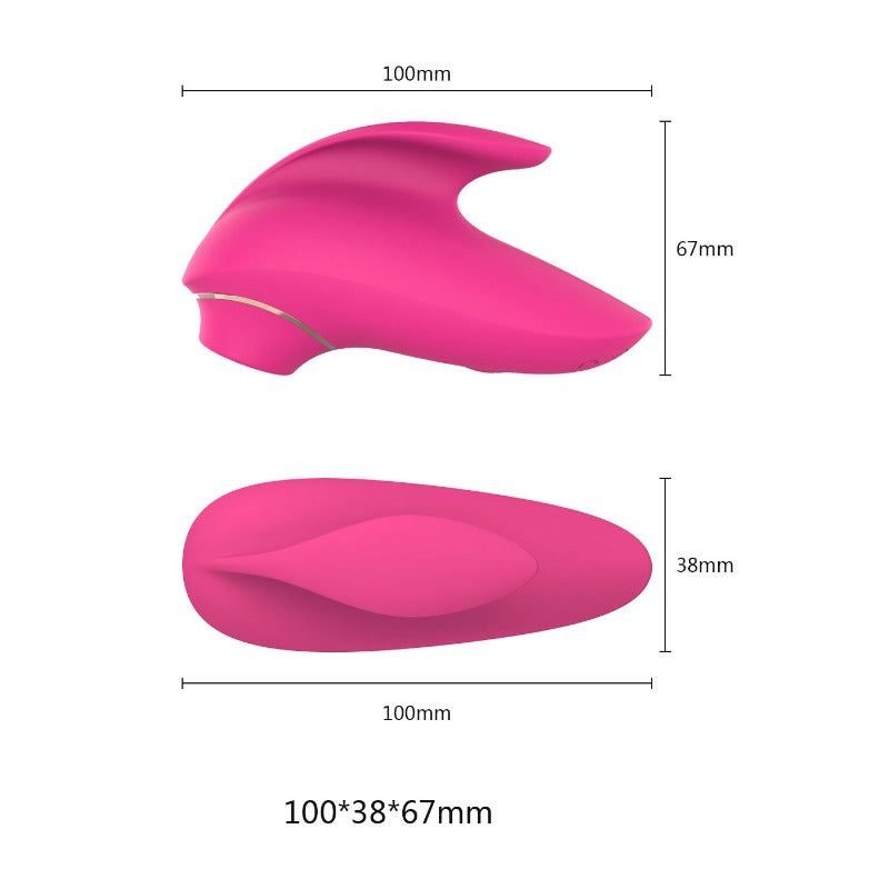 Moremorelove Portable Little Dolphin Suction Vibrator – Dual-Point Stimulator for Women, Clitoral & G-Spot Bullet Massager