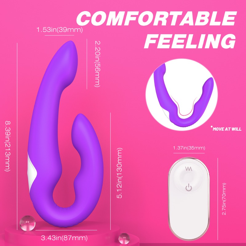 Moremorelove Wearable Dual G-Spot Vibrator – Remote-Controlled Toy for Women & Couples