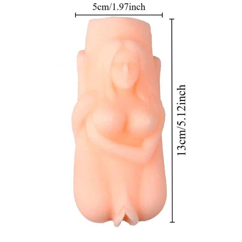 Moremorelove 5 Models Pocket Pussy Male Masturbators – Virgin Vagina Sex Toy, Woman's Vagina for Men, TPE Material Masturbation