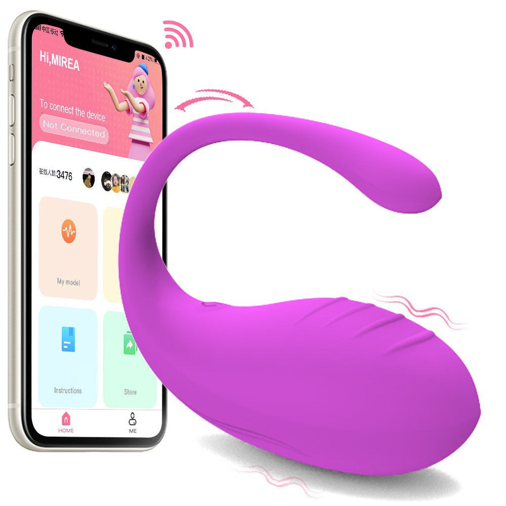 Moremorelove App-Controlled Wearable Panty Vibrator – 10 Modes Mini G-Spot Bullet, Clitoral, Vaginal & Anal Stimulator for Women & Couples