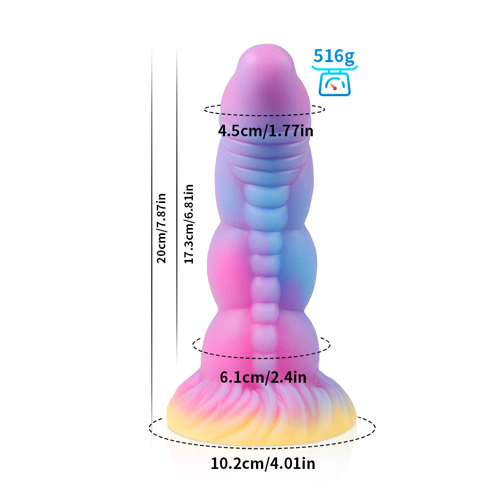 5 Models Fluorescent Silicone Dildo – Unique Shapes for Novel Pleasure