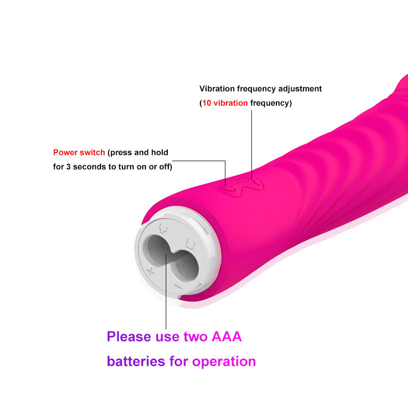 Moremorelove Realistic Rose Dildo Vibrator – G-Spot & Clitoral Stimulator, Silicone Anal Dildo with 10 Vibration Modes, Replaceable Battery-Powered Sex Toy for Couples