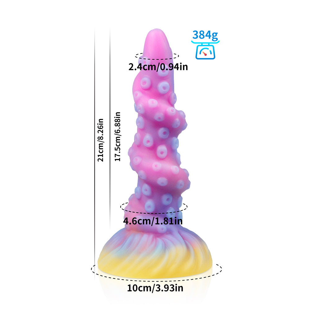 5 Models Fluorescent Silicone Dildo – Unique Shapes for Novel Pleasure