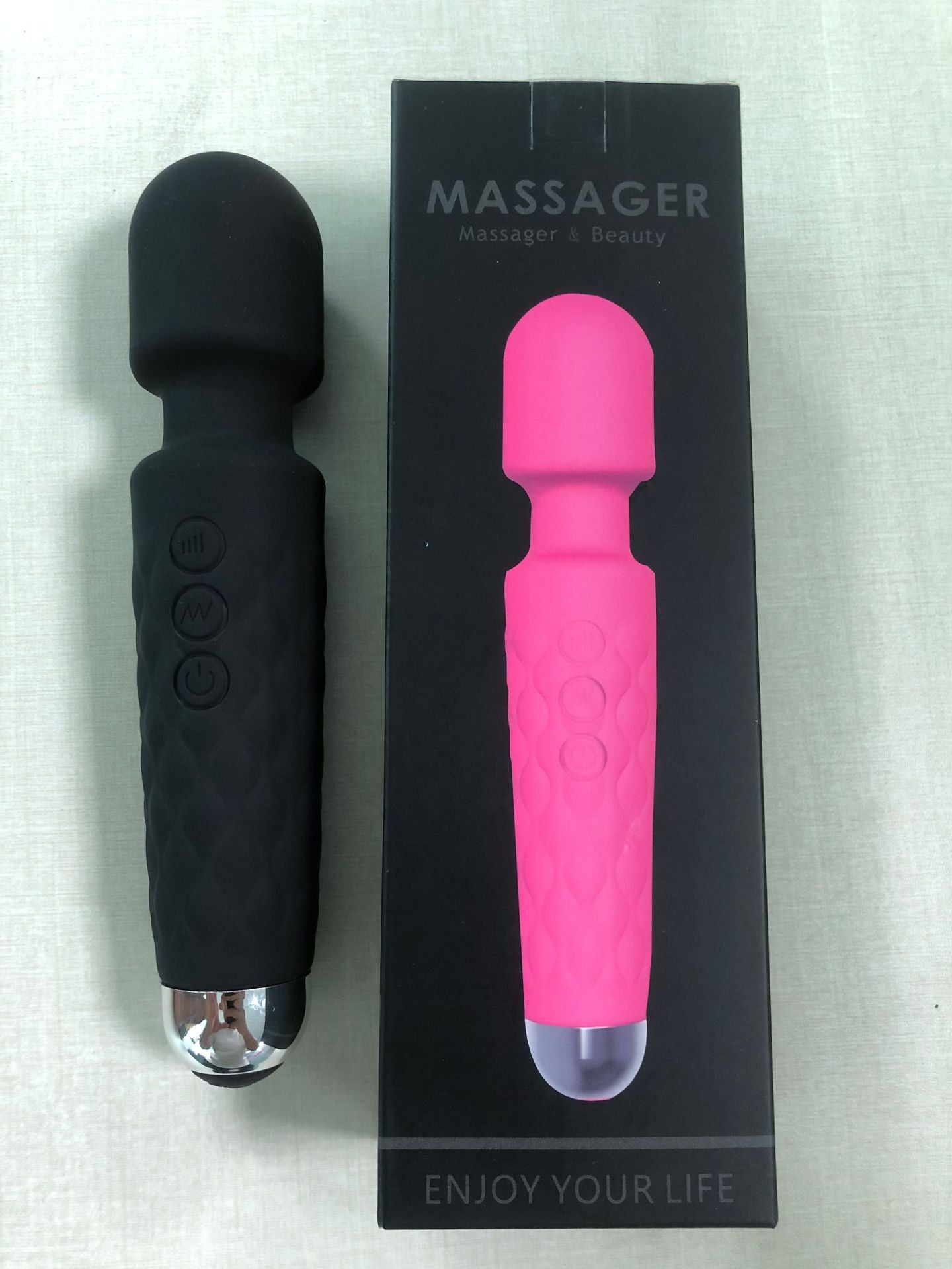 Moremorelove Rechargeable G-Spot Vibrator Wand – 20-Frequency Personal Massager with Strong Vibration for Female Erotic Pleasure & Masturbation