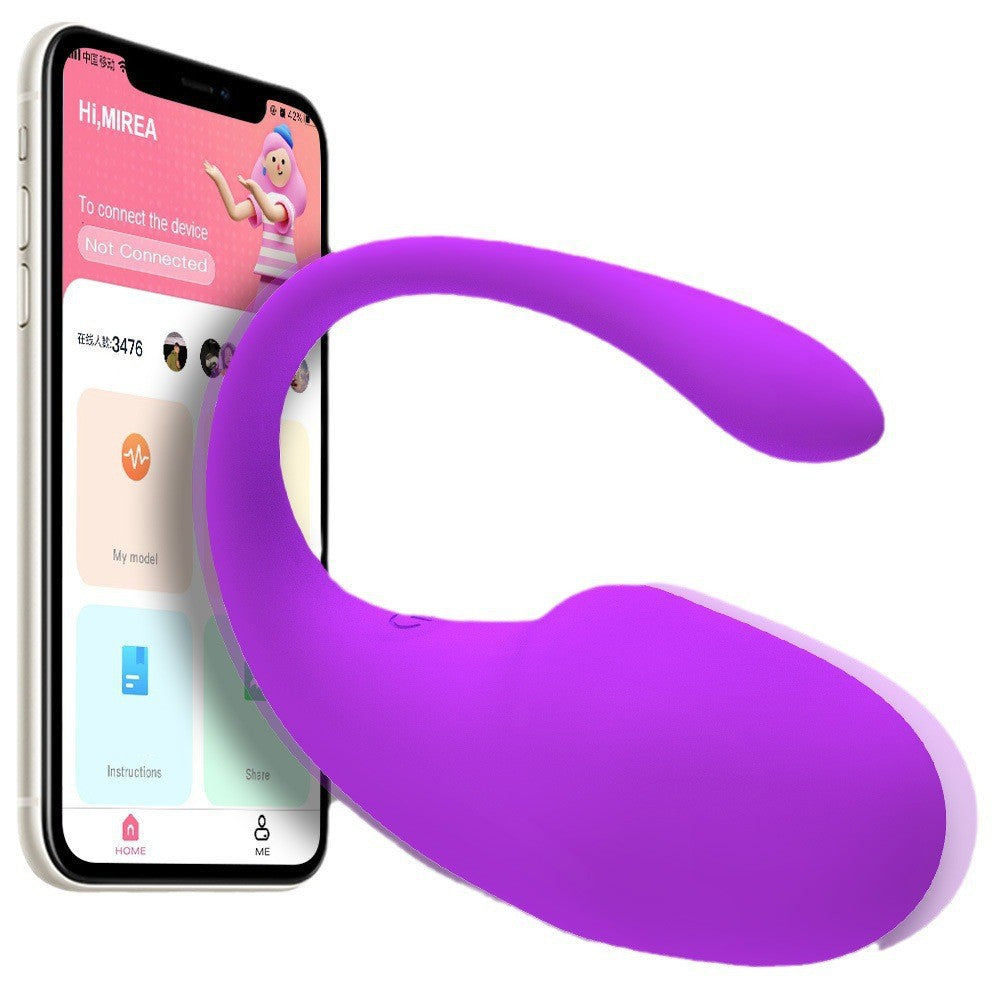 Moremorelove App-Controlled Wearable Panty Vibrator – 10 Modes Mini G-Spot Bullet, Clitoral, Vaginal & Anal Stimulator for Women & Couples