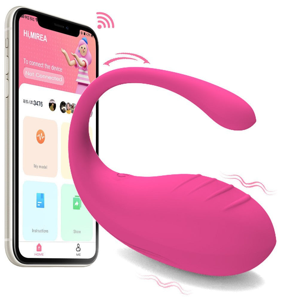 Moremorelove App-Controlled Wearable Panty Vibrator – 10 Modes Mini G-Spot Bullet, Clitoral, Vaginal & Anal Stimulator for Women & Couples