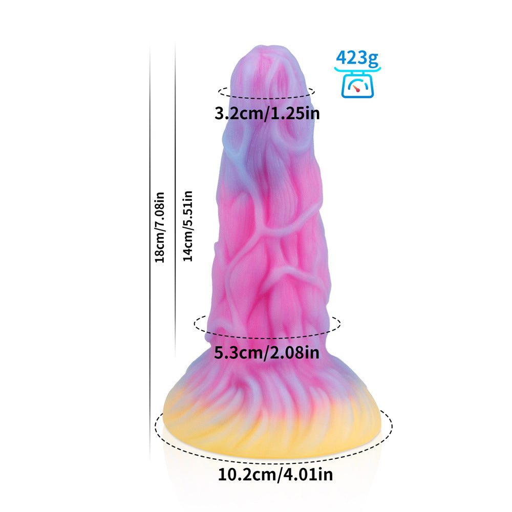 5 Models Fluorescent Silicone Dildo – Unique Shapes for Novel Pleasure