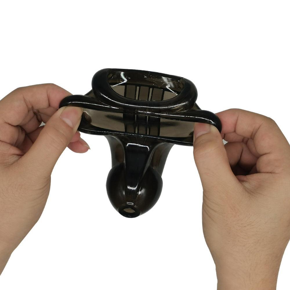 3 Colors Male Chastity Cage – Large Device with Rings for Penis Exercise, Bondage Gear & Accessories for Men