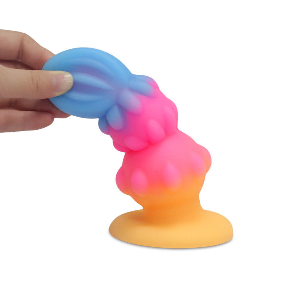 5 Sizes Fluorescent Silicone Butt Plug – Unique & Novel Design