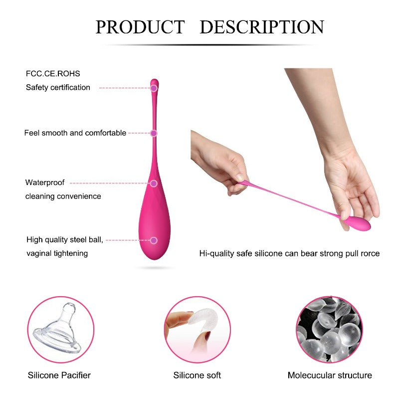 Moremorelove Kegel Balls 6-Piece Set – Non-Electric Pelvic Floor Trainer for Women