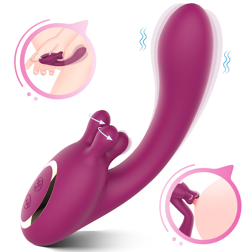 Moremorelove 9-Mode Thrusting & Vibrating Dildo – G-Spot & Clitoral Stimulator for Women