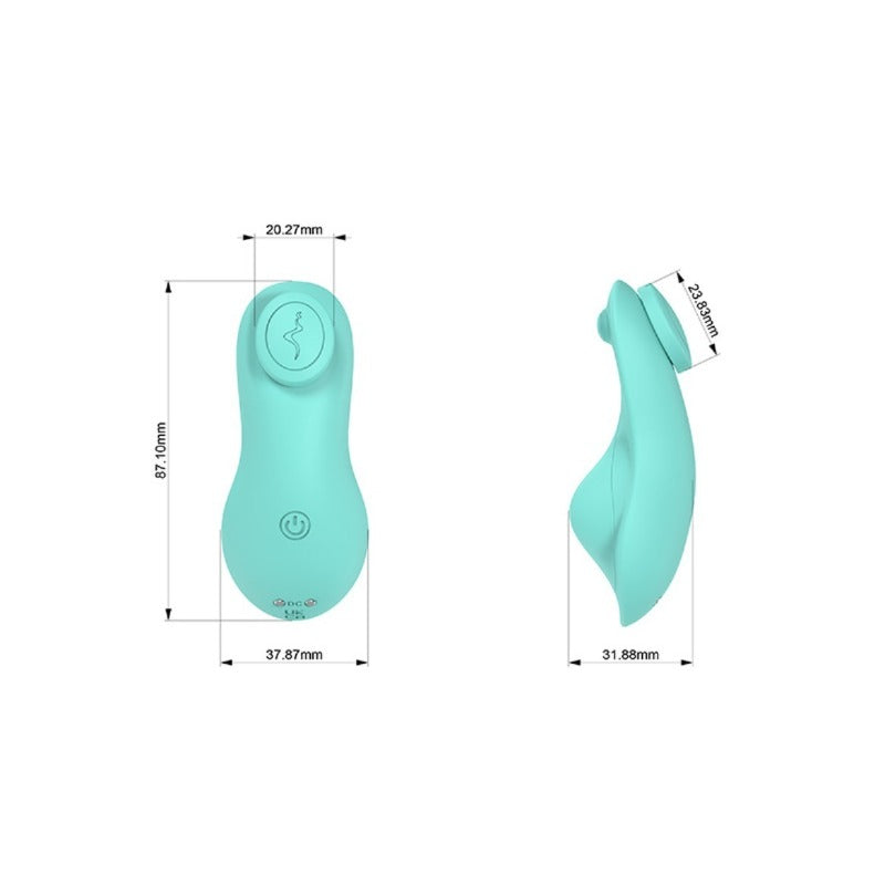 Moremorelove Remote Control Bullet Vibrator –9 frequency Silent & Discreet Wearable Sex Toy for Female Pleasure