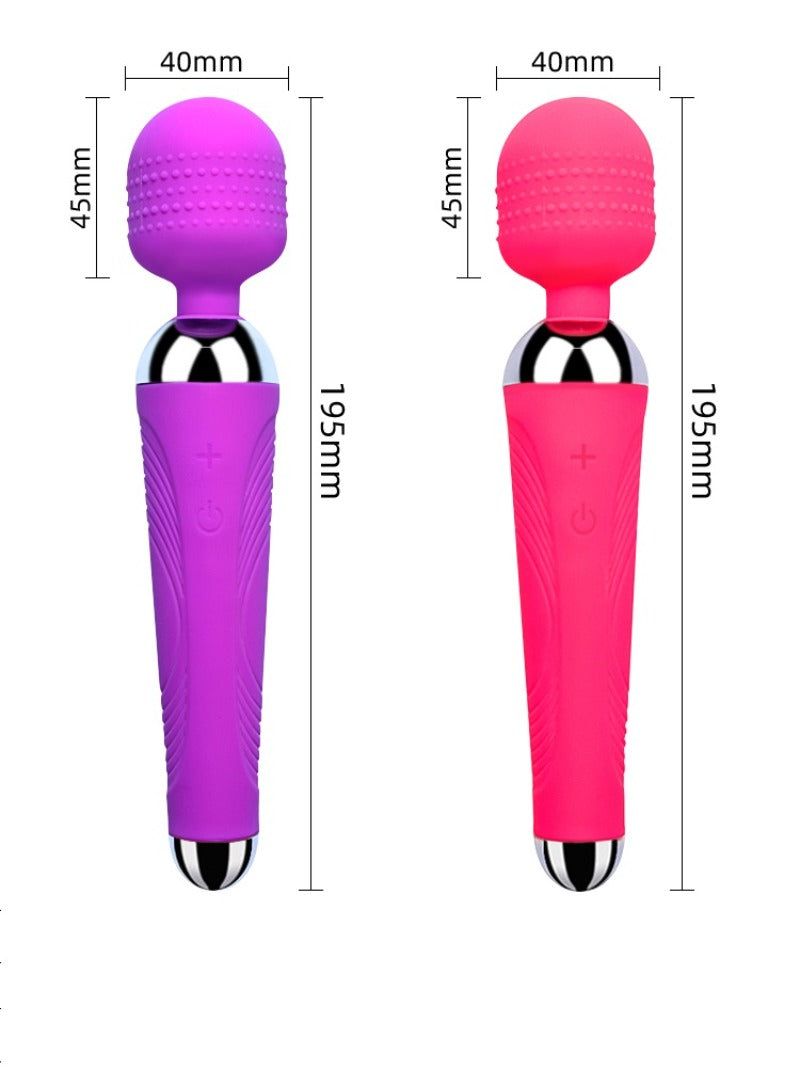 Moremorelove Rechargeable 10-Frequency AV Vibrator – Powerful Personal Massager for Female Pleasure & Masturbation