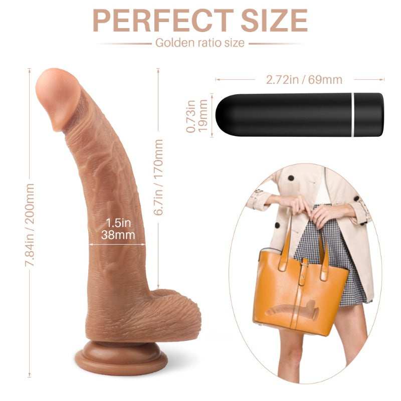 Moremorelove Wearable Dildo – 9 Vibration Modes, Rechargeable Bullet for Deep, Hands-Free Pleasure