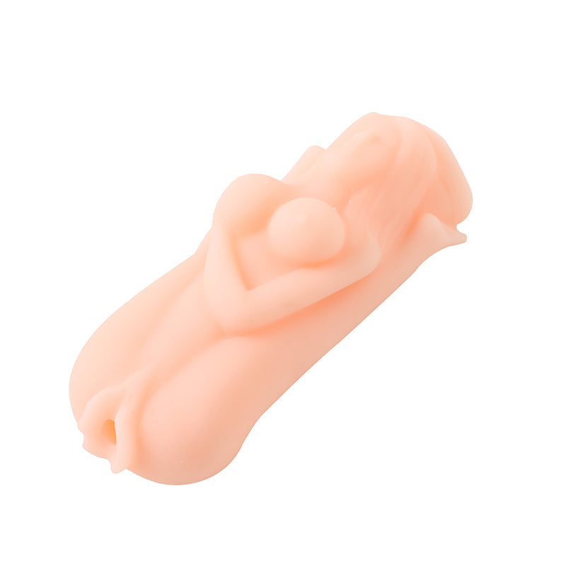 Moremorelove Realistic Pocket Pussy Male Masturbator – Virgin Vagina Sex Toy for Men, TPE Material Masturbation Doll