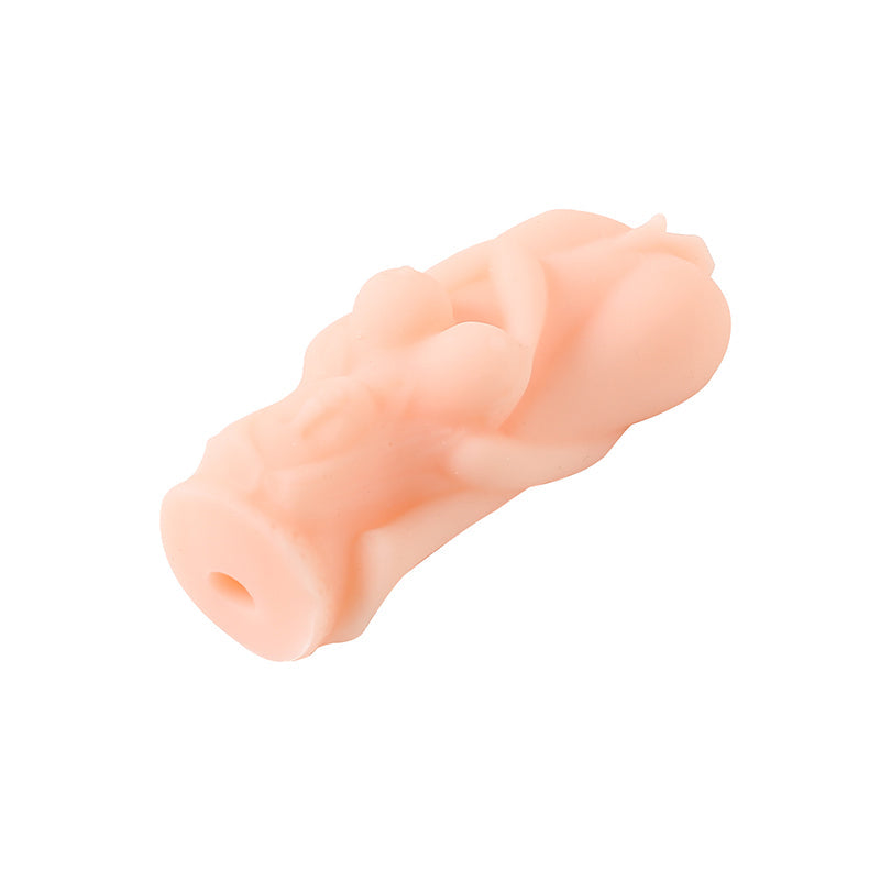 Moremorelove Realistic Pocket Pussy Male Masturbator – Virgin Vagina Sex Toy for Men, TPE Material Masturbation Doll