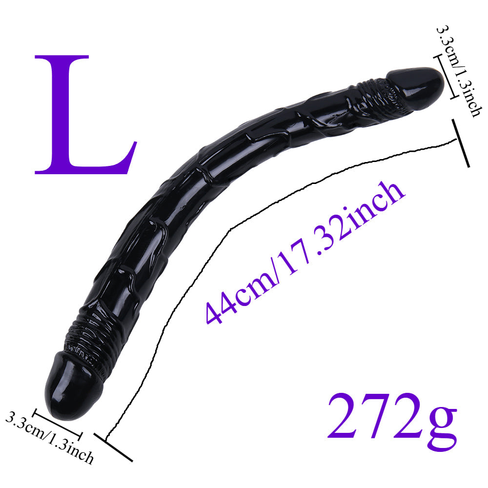 5 Colors Double-headed TPE Dildo – Dual-Use Dildo & Anal Plug for Pleasure