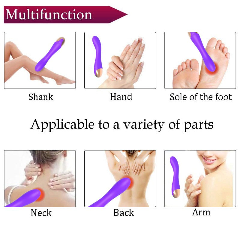 Moremorelove Crescent AV Vibrator – 10-Mode Curved Dildo for Women’s Pleasure