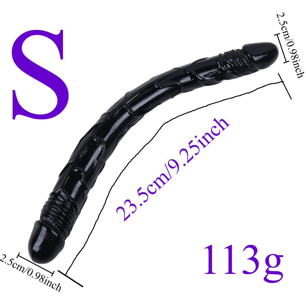 5 Colors Double-headed TPE Dildo – Dual-Use Dildo & Anal Plug for Pleasure