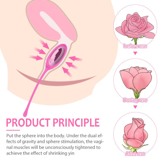 Moremorelove Kegel Ball – Vaginal Weights for Women, Postpartum Recovery & Pelvic Floor Training