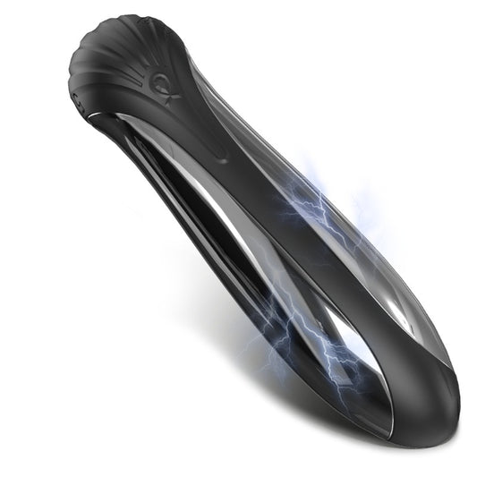 Moremorelove  Electro-shock Vibrator –9 Vibration Modes Tri-frequency Electroshock Multi-Scenario Use  Vibrating  Stimulator for Female
