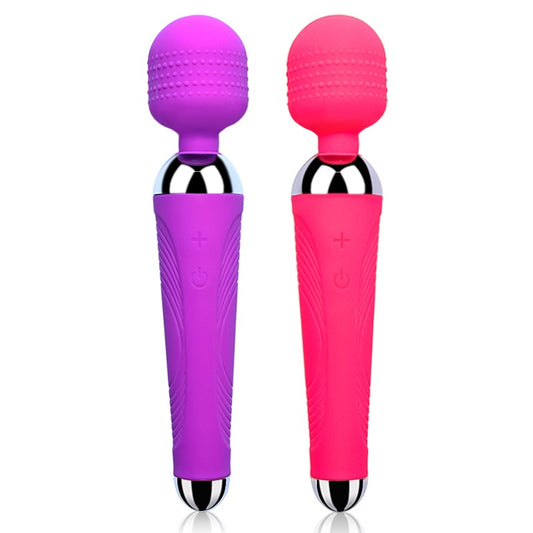 Moremorelove Rechargeable 10-Frequency   AV Vibrator –  Powerful Personal Massager for Female Pleasure & Masturbation