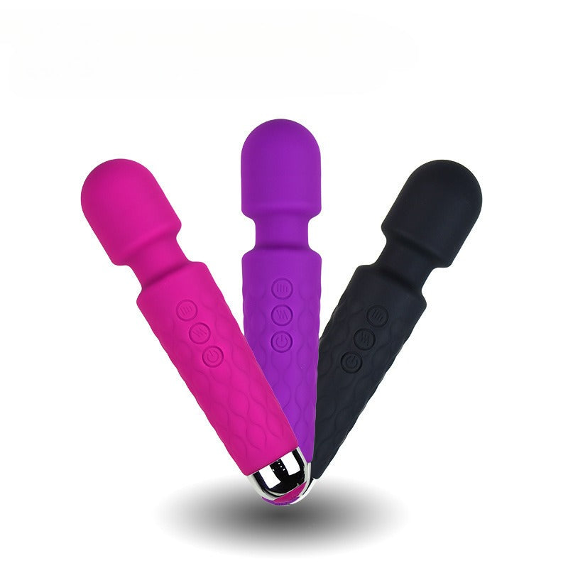 Moremorelove Rechargeable G-Spot Vibrator Wand – 20-Frequency Personal Massager with Strong Vibration for Female Erotic Pleasure & Masturbation