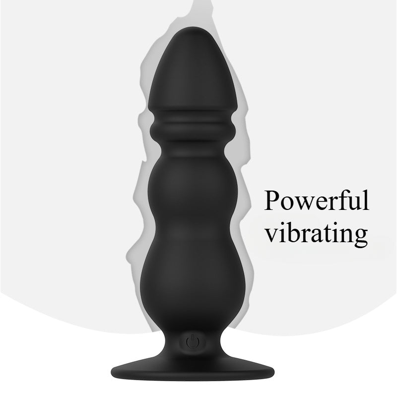 Moremorelove Remote-Controlled Thrusting Anal Plug – 10 Vibration Modes, G-Spot & Prostate Massager with Vibrating Anal Beads for Men & Women