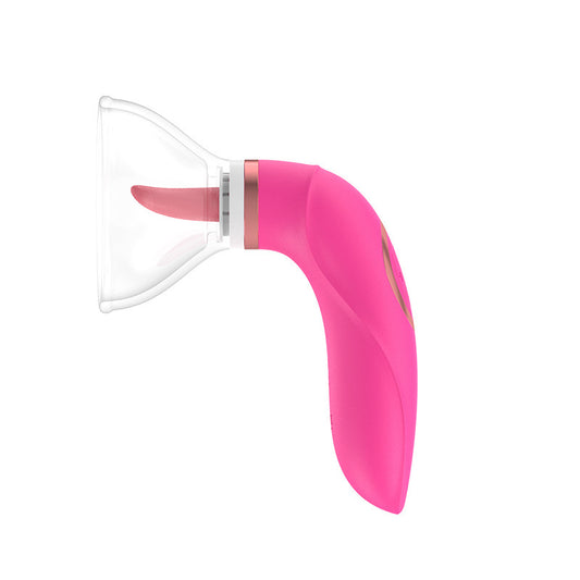 Clitoral Sucking & Licking Vibrator – G-Spot Stimulator with Suction Cup, Oral Tongue Vibration for Women’s Pleasure
