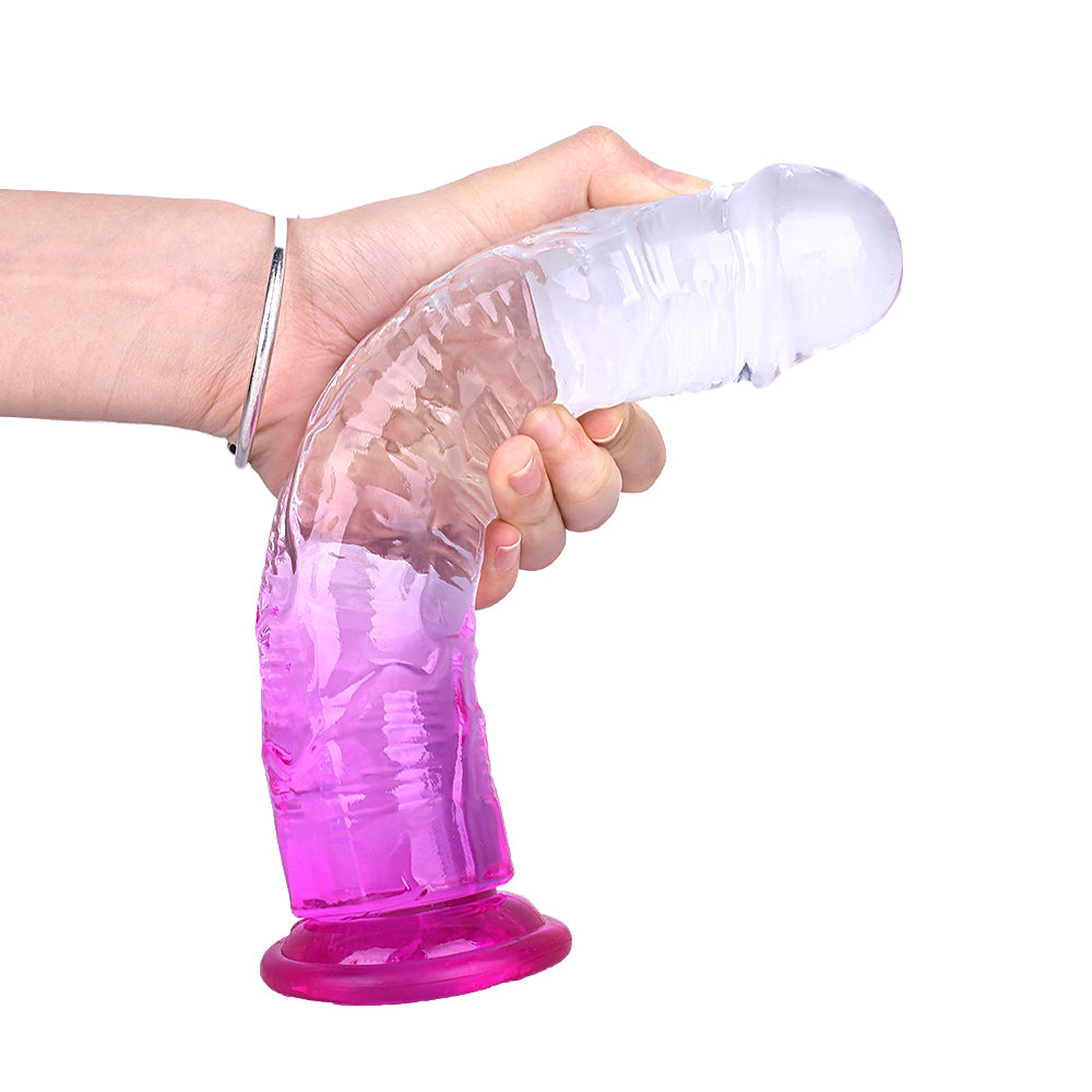 5 Colors TPE Mixed Colors Dildo - Soft, Comfortable Adult Pleasure Toy for Easy Climax, Premium Design for Enhanced Sensation