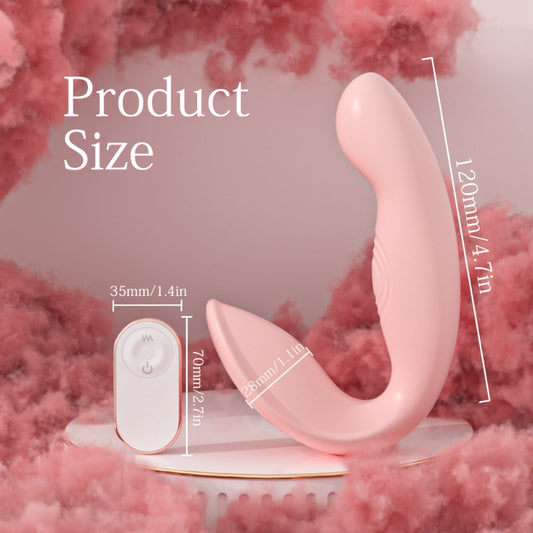 Moremorelove Wearable Remote-Control Egg Vibrator – Insertable Clit-Slapping Toy for Women’s Outdoor Pleasure & Fast Orgasm