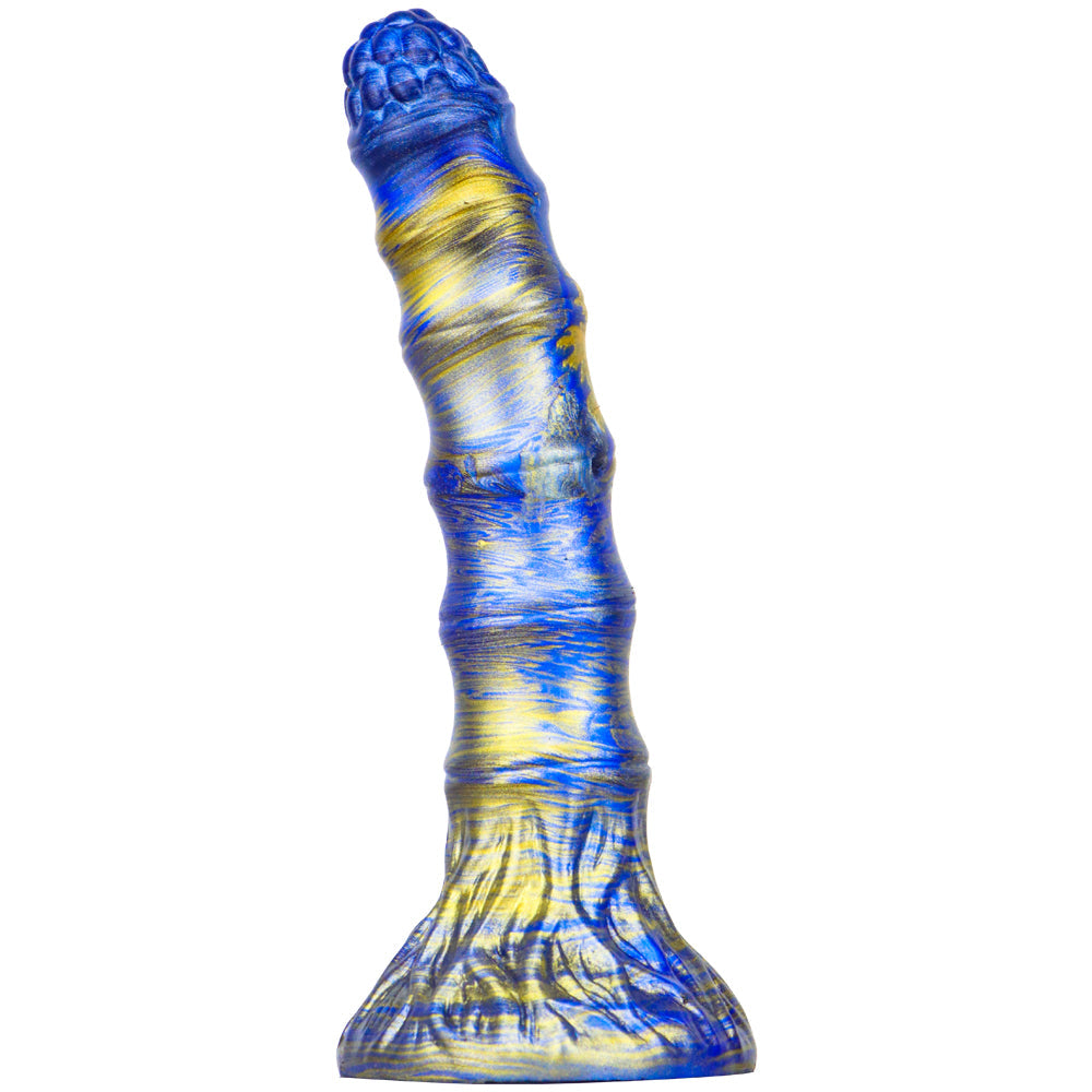 3 Colors Bamboo Shoot-shaped Silicone Dildo – Unique Butt Plug for Novel Pleasure
