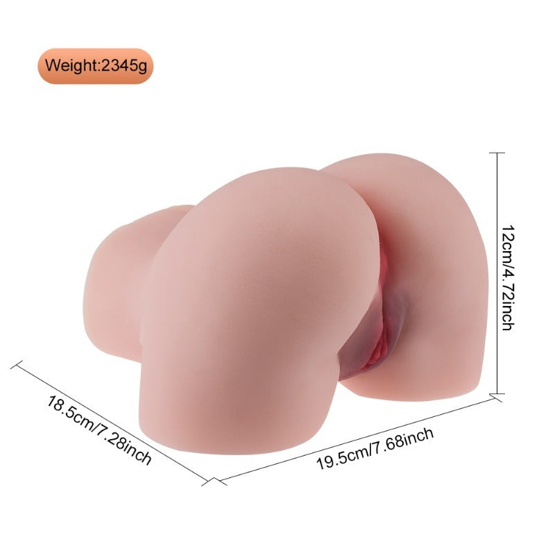 Moremorelove Male Sex Doll Life-Size Big Butt with Realistic Vagina & Tight Anal Hip Masturbator for Men