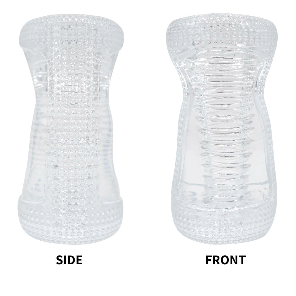 TPE Material Pocket Male Masturbator - Designed to Enhance Sexual Stamina, Realistic Feel for Intense Pleasure
