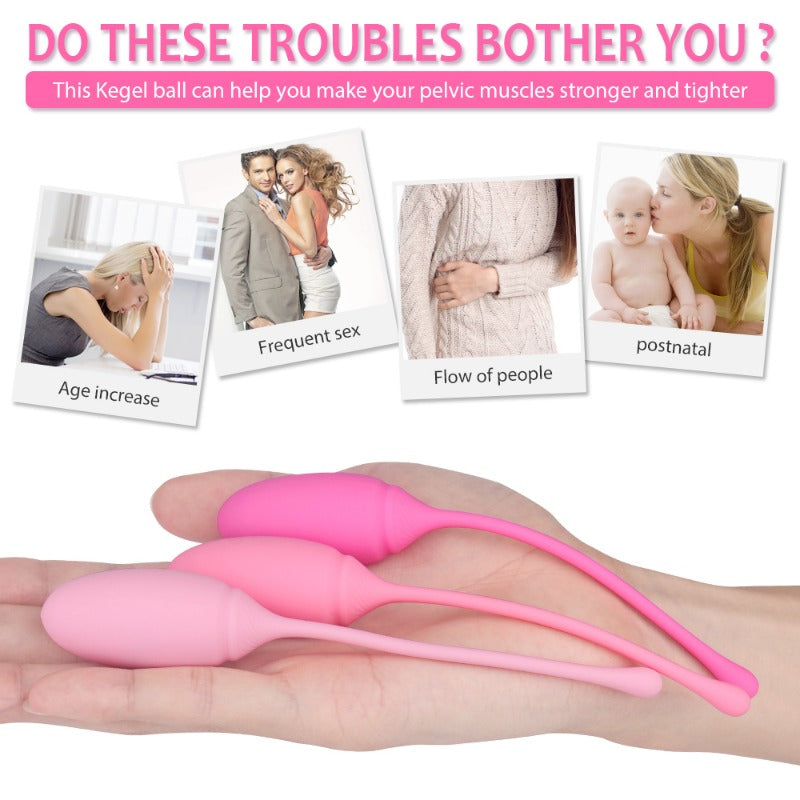 Moremorelove Kegel Ball – Vaginal Weights for Women, Postpartum Recovery & Pelvic Floor Training
