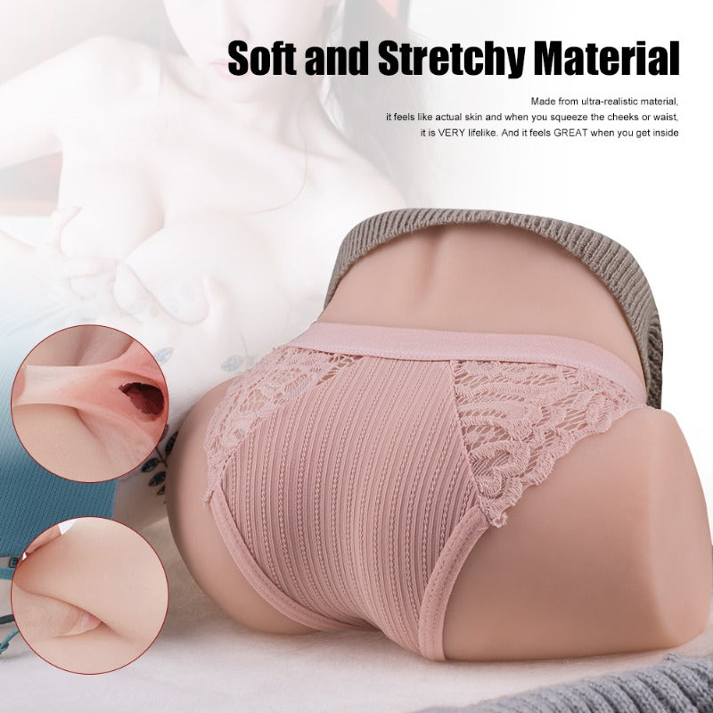 Moremorelove Male Hip Masturbator – Tight Vaginal Opening & G-Spot Stimulation