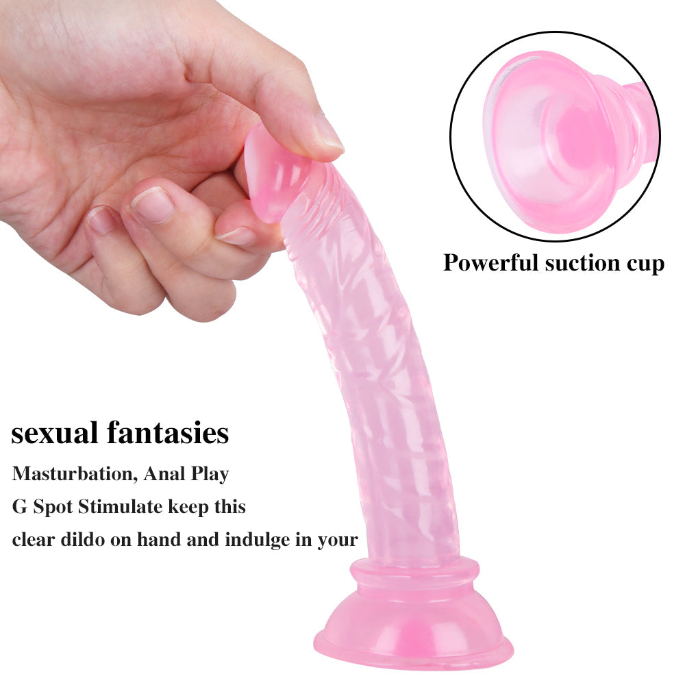 4 Colors TPE Dual-Use Dildo & Anal Plug – Soft, Comfortable for Easy Climax