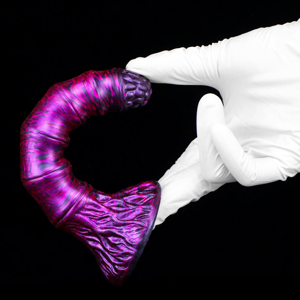 3 Colors Bamboo Shoot-shaped Silicone Dildo – Unique Butt Plug for Novel Pleasure