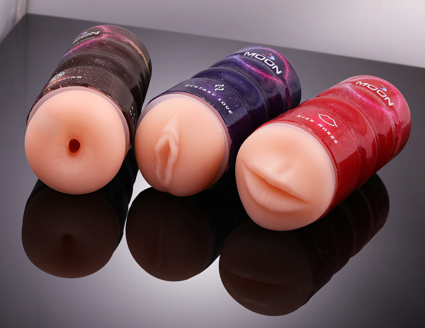 3-in-1 Body-Part-Inspired Male Masturbator – TPE Oral, Vaginal & Anal Stroker for Intense Pleasure